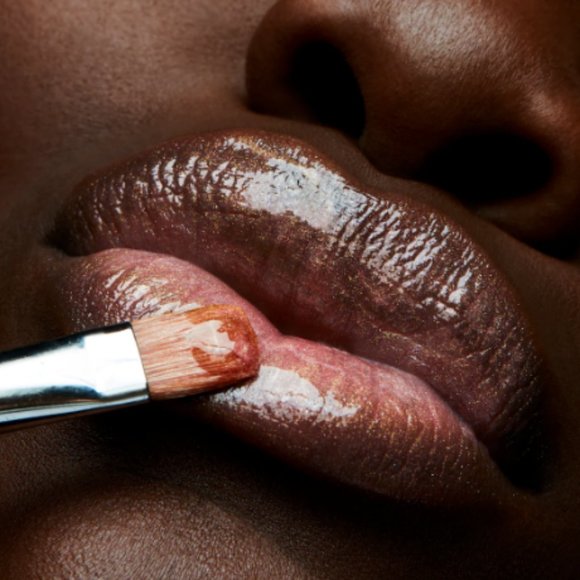 MAC NYMPHETTE FULL SIZE LIPGLASS LIPGLOSS - (SUNNY GOLDEN PINK) - Picture 5 of 11